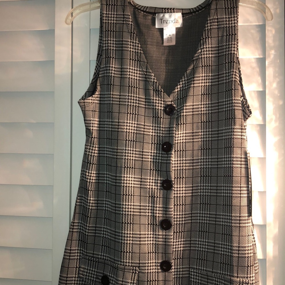 PLAID DRESS - Picture 2 of 2
